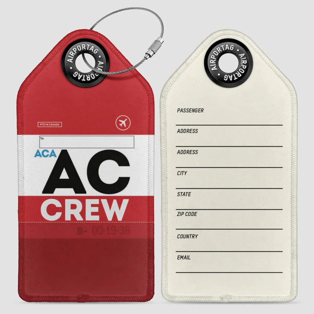 AC - Luggage Tag