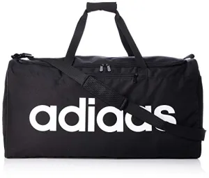 adidas Linear Core, Unisex Adults’ Top-Handle Bag, Black (Black/Black/White), 28x34x65 cm (W x H L)