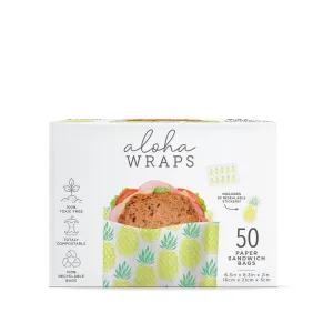 Aloha Wraps Juicy Pineapple Sandwich Bags