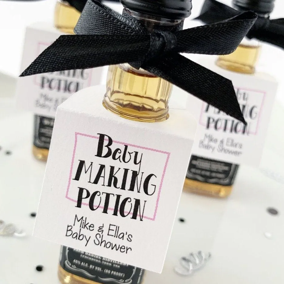Baby Making Potion Tags