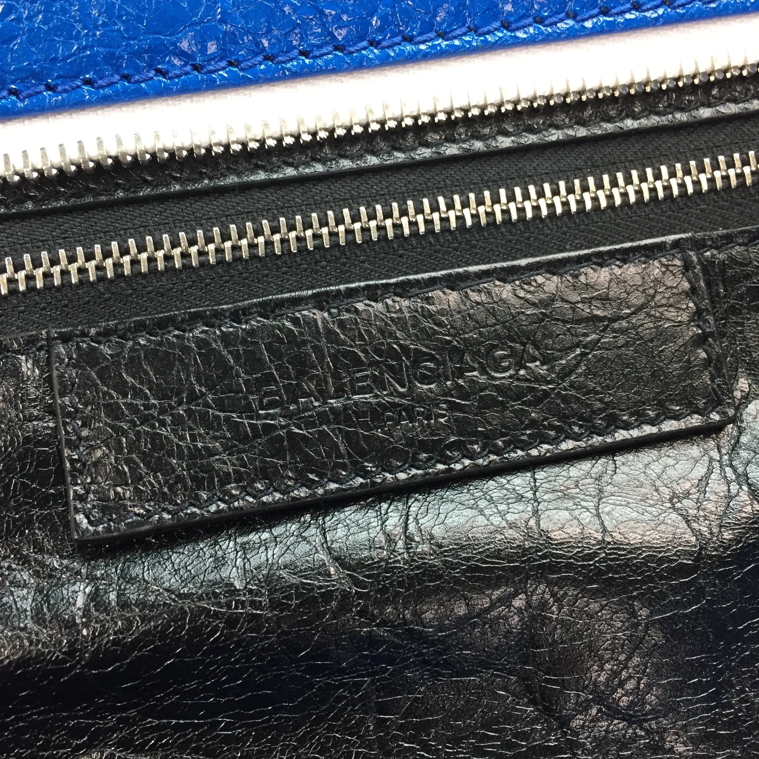 Balenciaga - Blue Carry Shopper 'IKEA' Bag