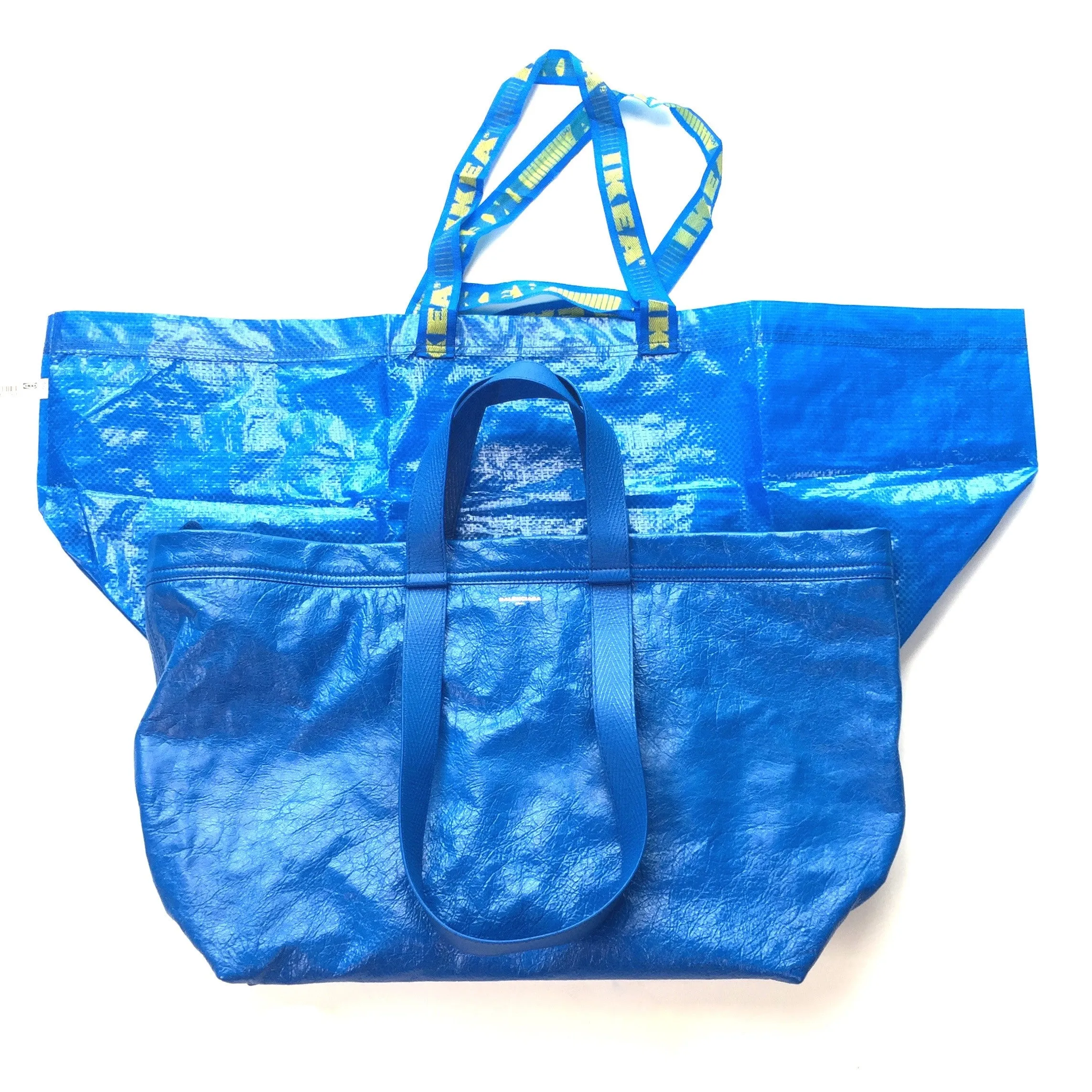 Balenciaga - Blue Carry Shopper 'IKEA' Bag