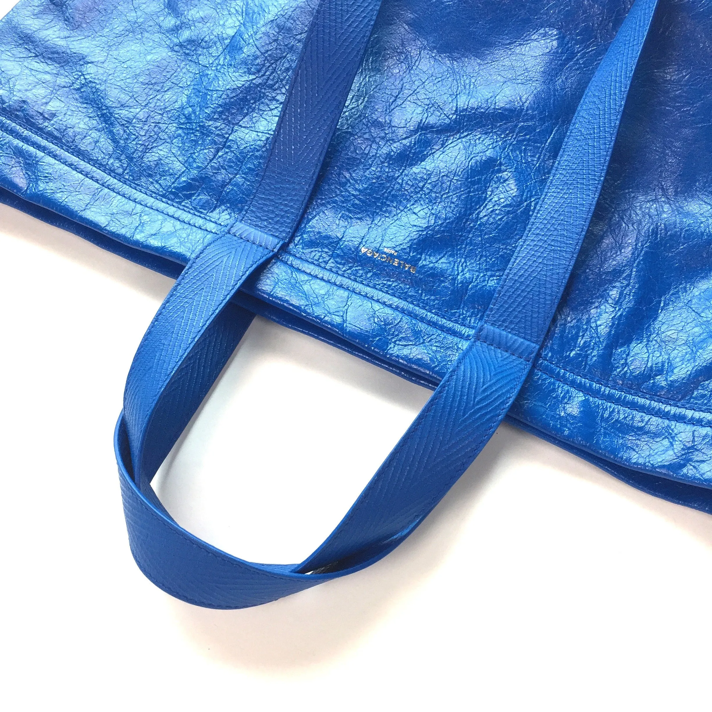 Balenciaga - Blue Carry Shopper 'IKEA' Bag