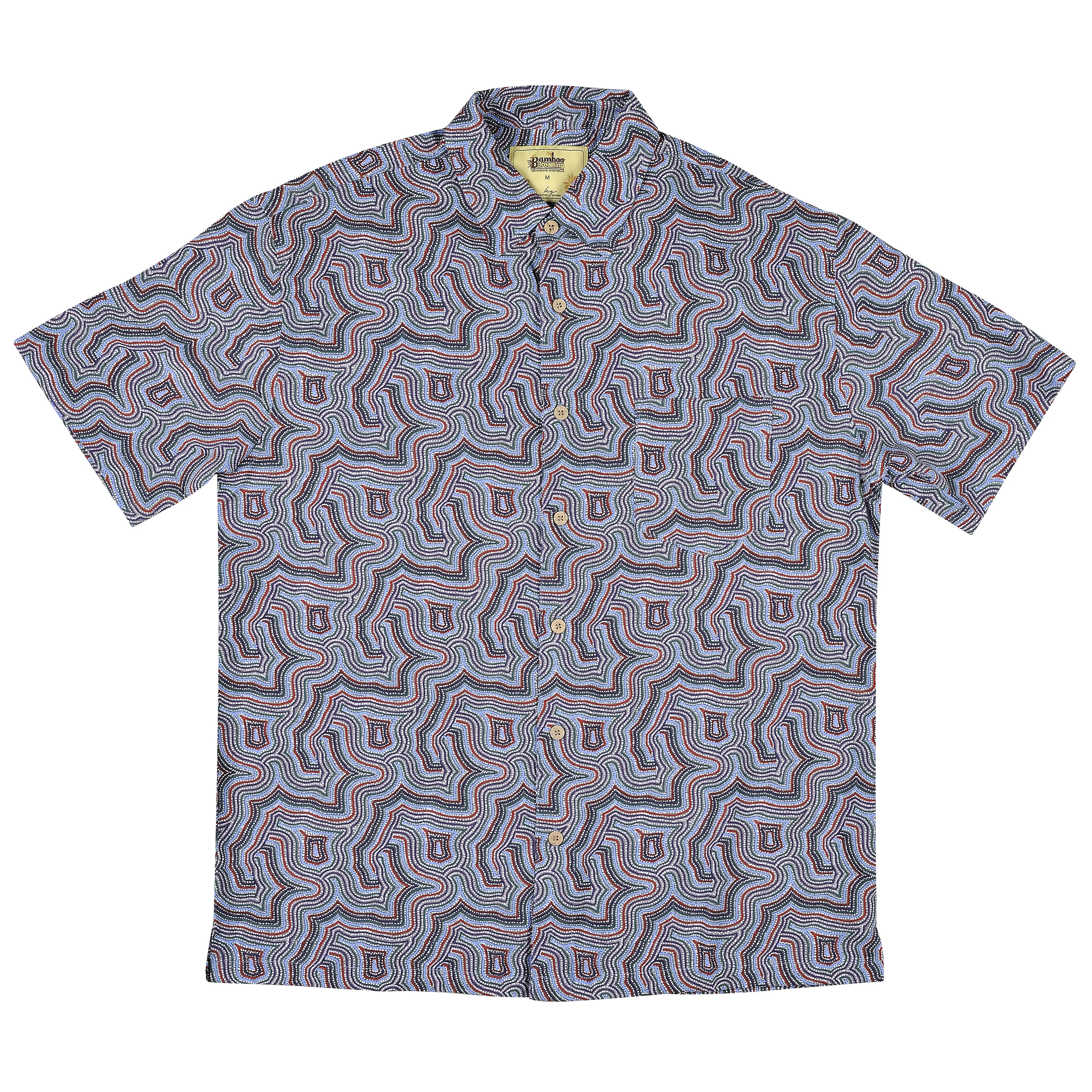 Bamboo Dreaming Shirt - Lukarrara Jukurrpa