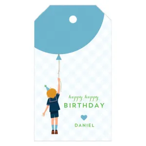 Birthday Boy Personalized Gift Tags