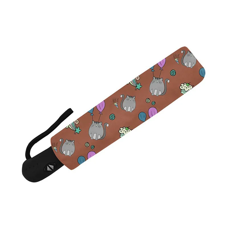 Cat Lover Anti-UV Automatic Umbrella