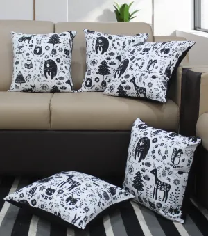 Cotton Wild Animals Cushion Covers
