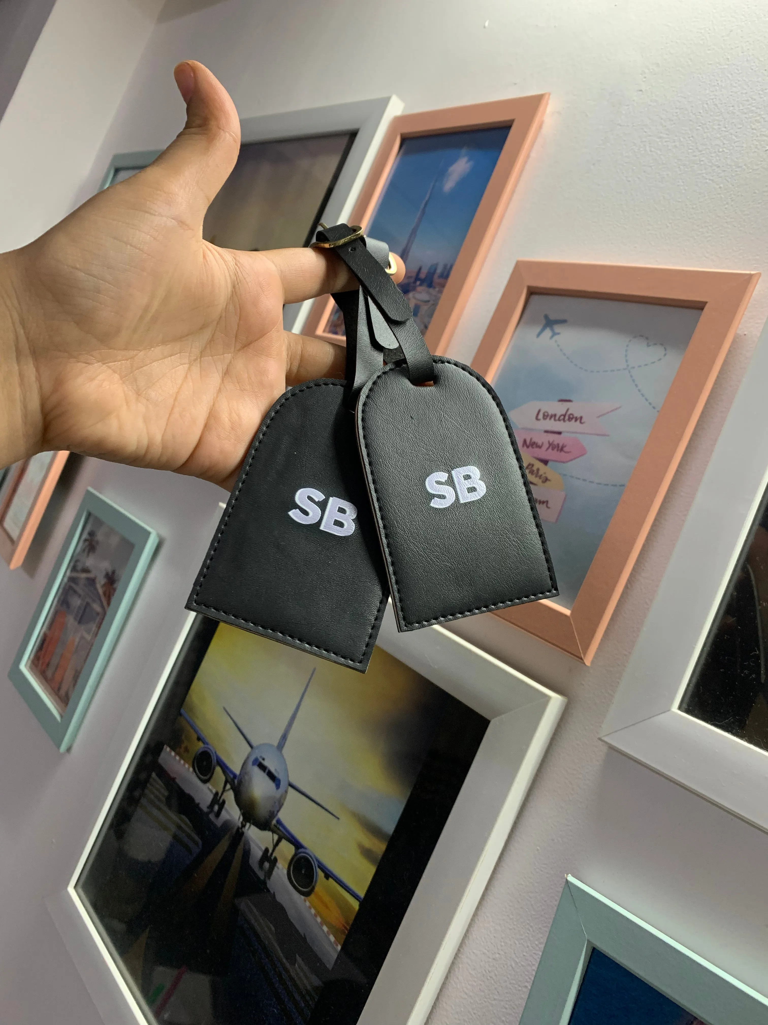 Couple Luggage Tag