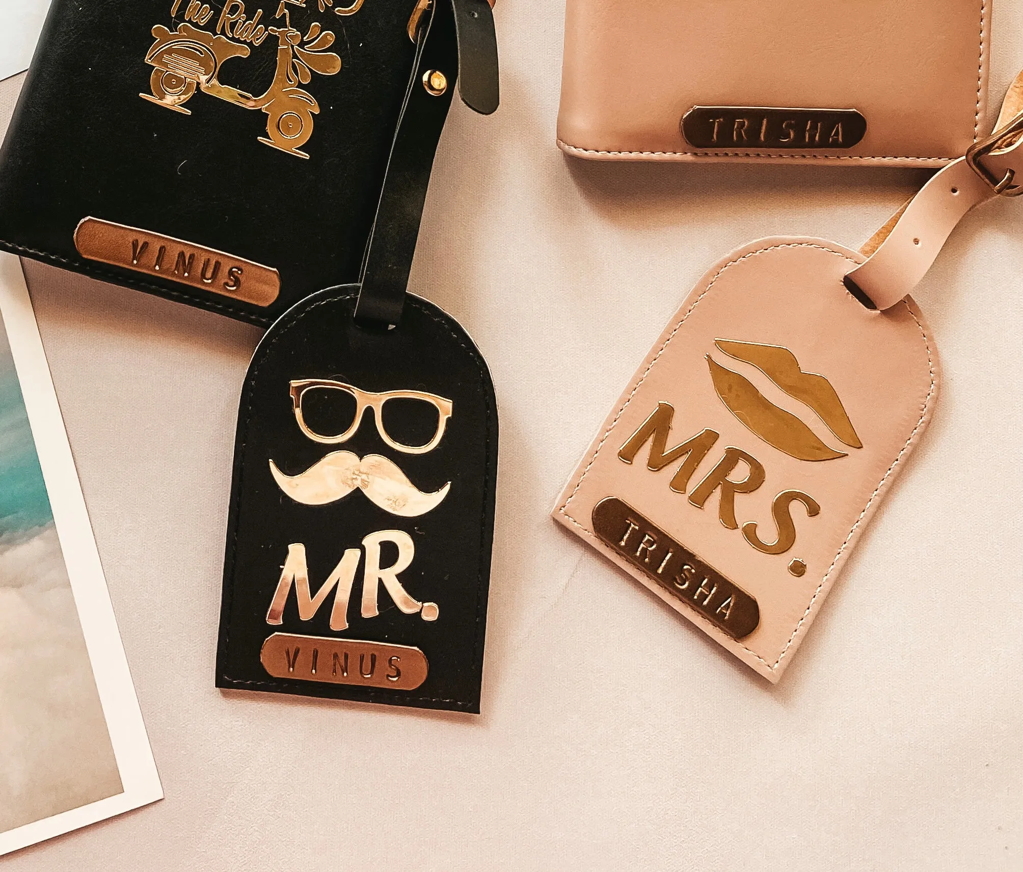 Couple Luggage Tag