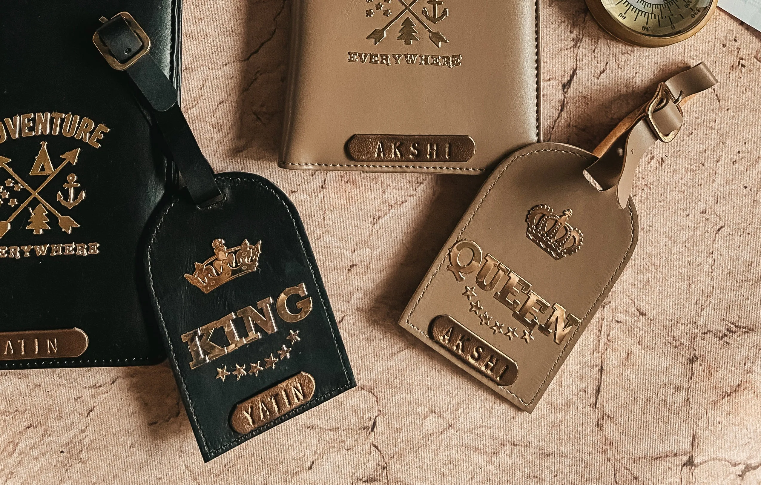 Couple Luggage Tag