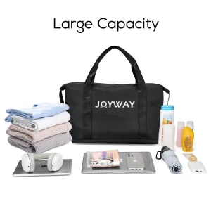 Expansion Weekender Tote Carry On Travel Tote Bag