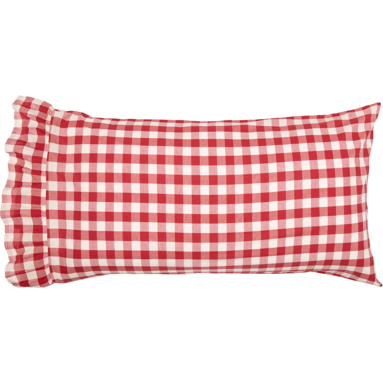 Farmhouse Pillow Case Set of 2 Annie Buffalo Check Bedroom Decor VHC Brands