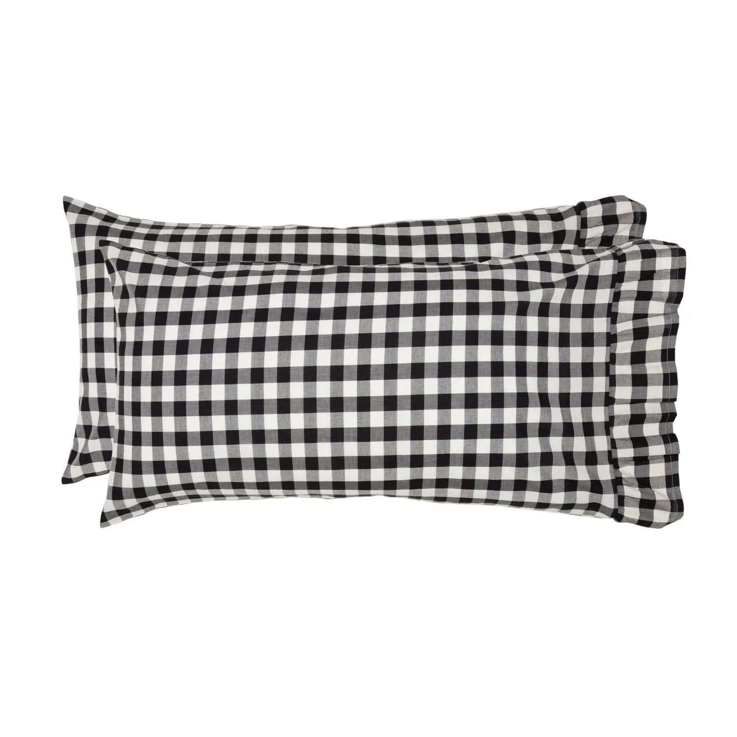Farmhouse Pillow Case Set of 2 Annie Buffalo Check Bedroom Decor VHC Brands