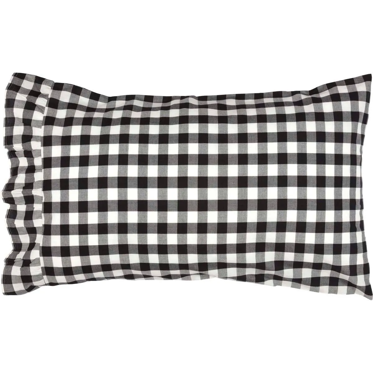 Farmhouse Pillow Case Set of 2 Annie Buffalo Check Bedroom Decor VHC Brands