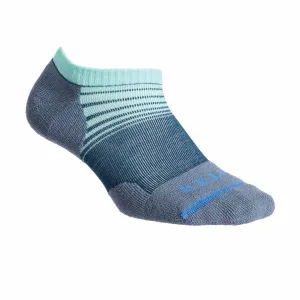 FITS F3108 Tri Stripe Light Cushion Runner Low Sock (Unisex) - Reflecting Pond/Stormy Weather
