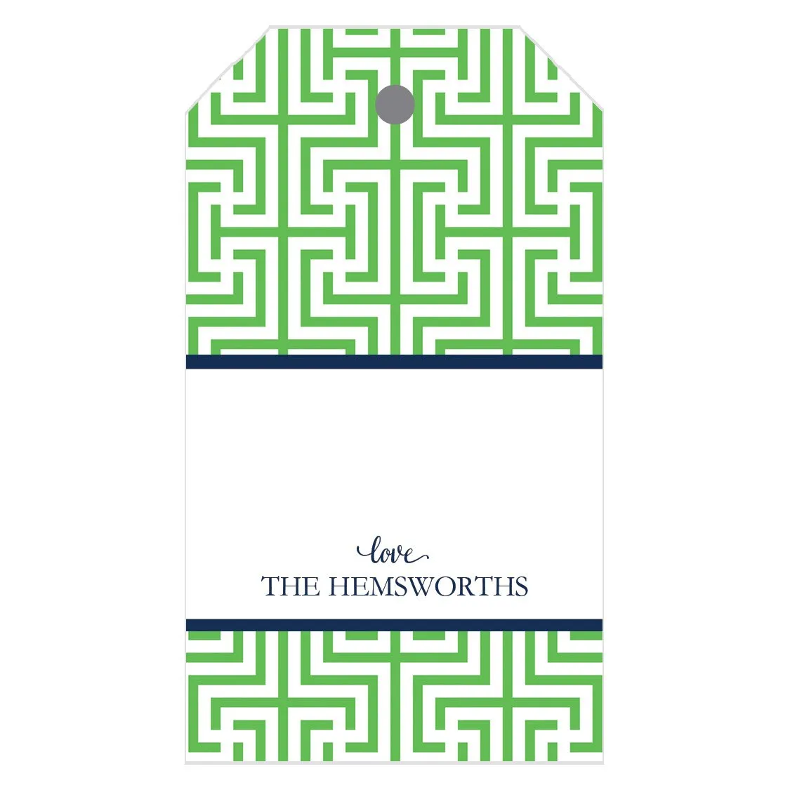 Garden Maze Personalized Gift Tags Wholesale