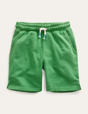 Garment Dye Shorts-Deep Grass Green