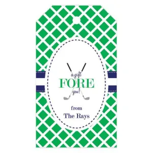 Golf Personalized Gift Tags Wholesale