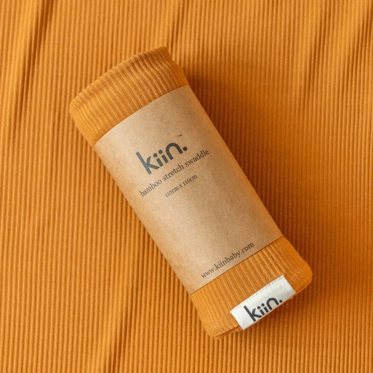 Kiin Baby Bamboo Stretch Swaddle - Caramel