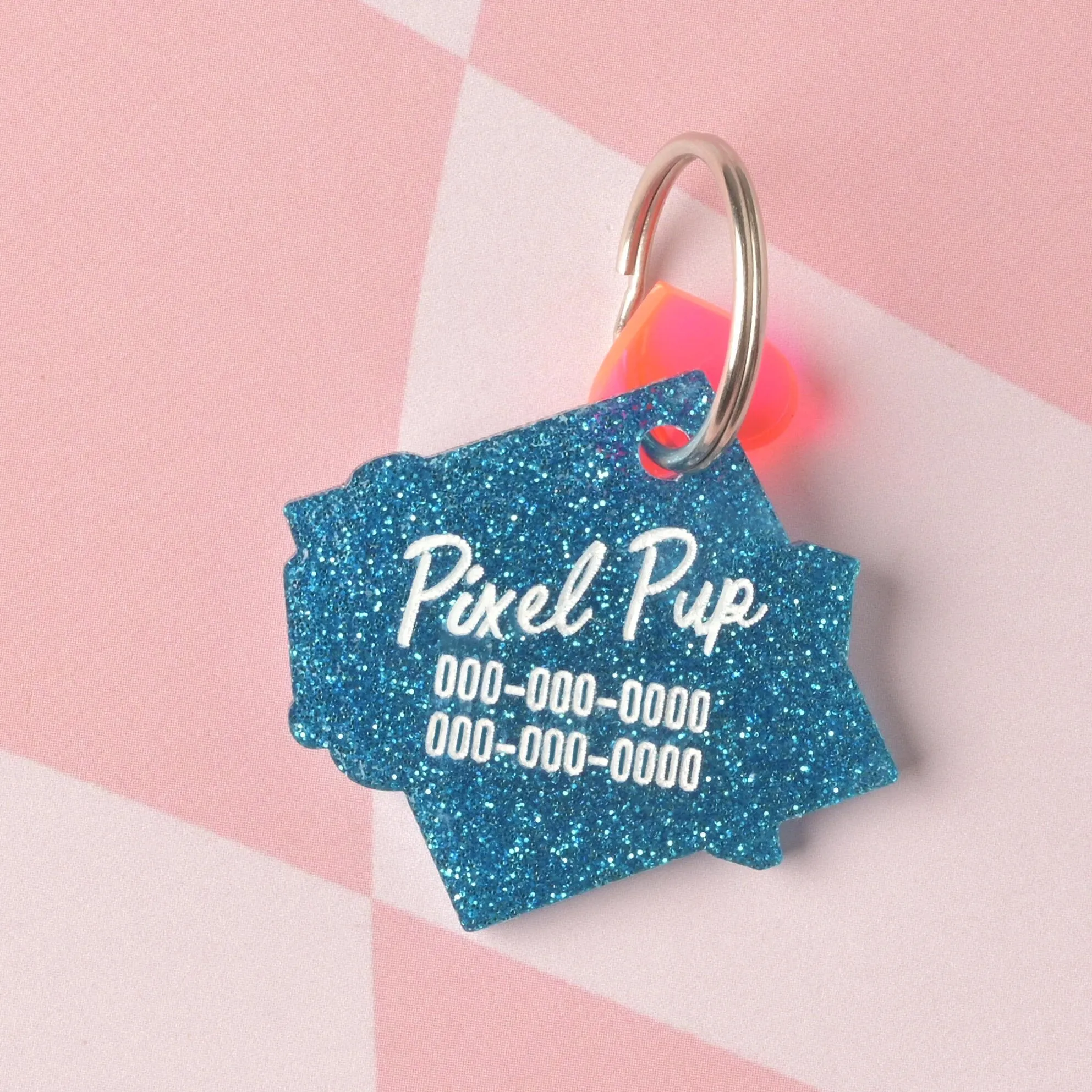 Let's Go Party Personalized Pet Tag