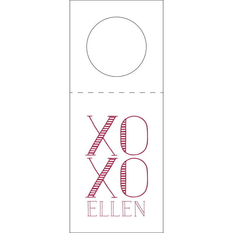 Letterpress Bottle Tag 6