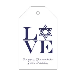Letterpress Gift Tag Holiday 29