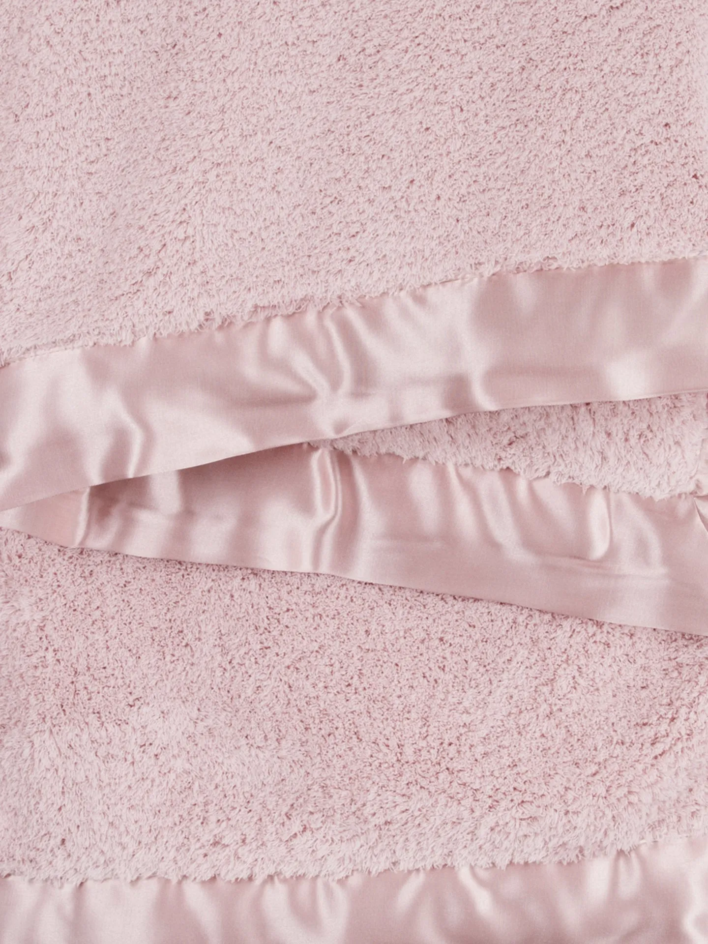 Little Giraffe Dusty Pink  & Light Blue Chenille Blanket