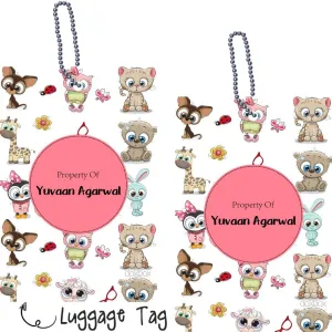 Luggage Tags - Cute Animals