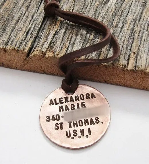 Luggage Tags Flight Attendant Gift New Pilot Leather Luggage Tag Copper Luggage Strap Monogrammed Luggage Tags Name Plate Personalized Her