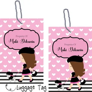 Luggage Tags - Paris Dog