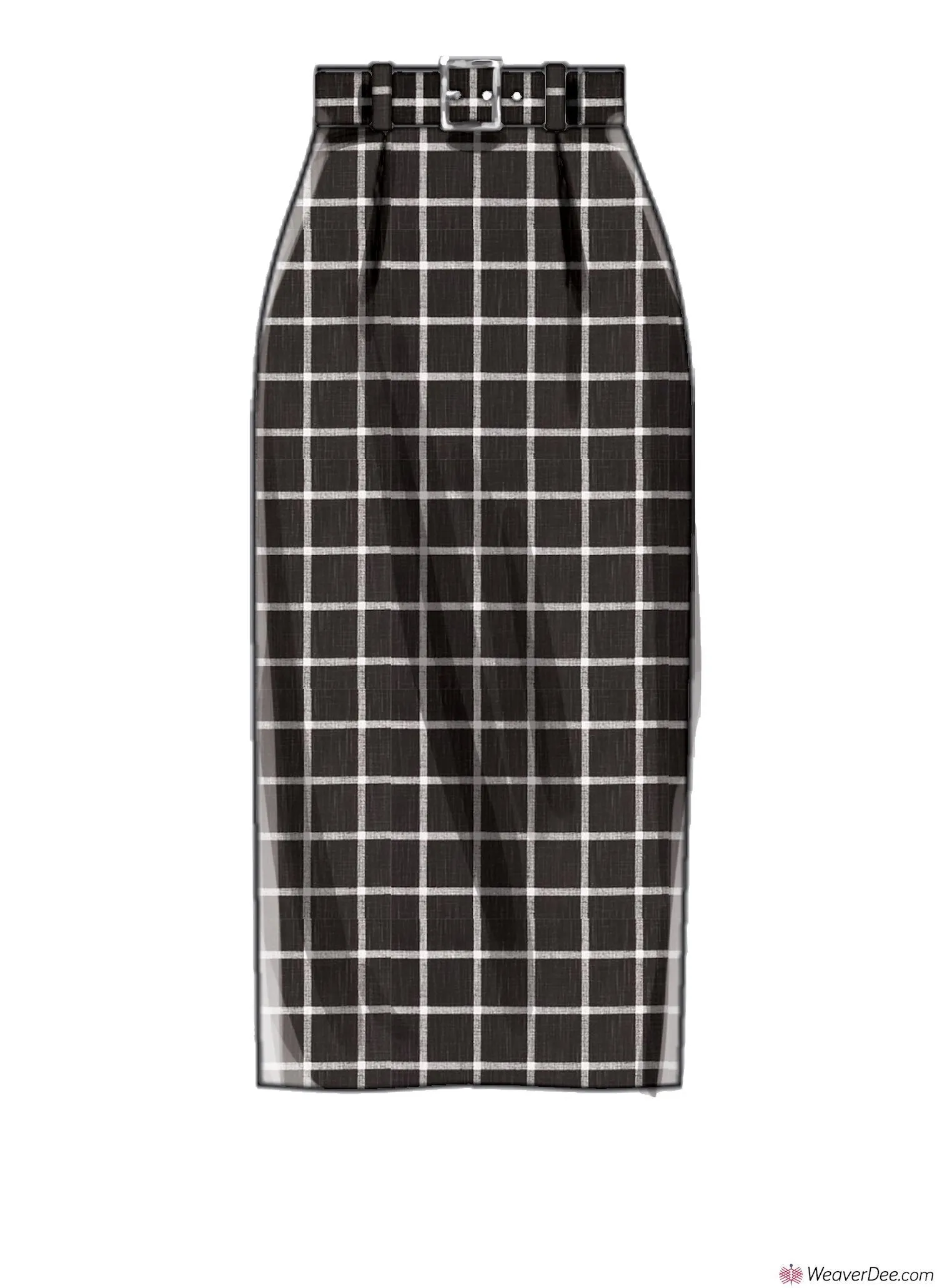 McCall's Pattern M8004 Misses' Skirt & Belt