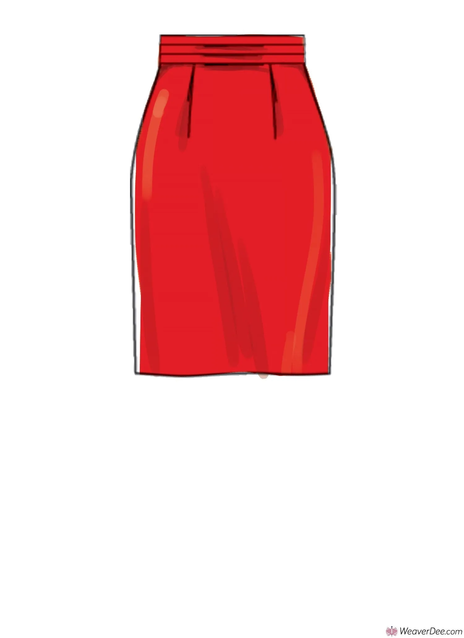 McCall's Pattern M8004 Misses' Skirt & Belt