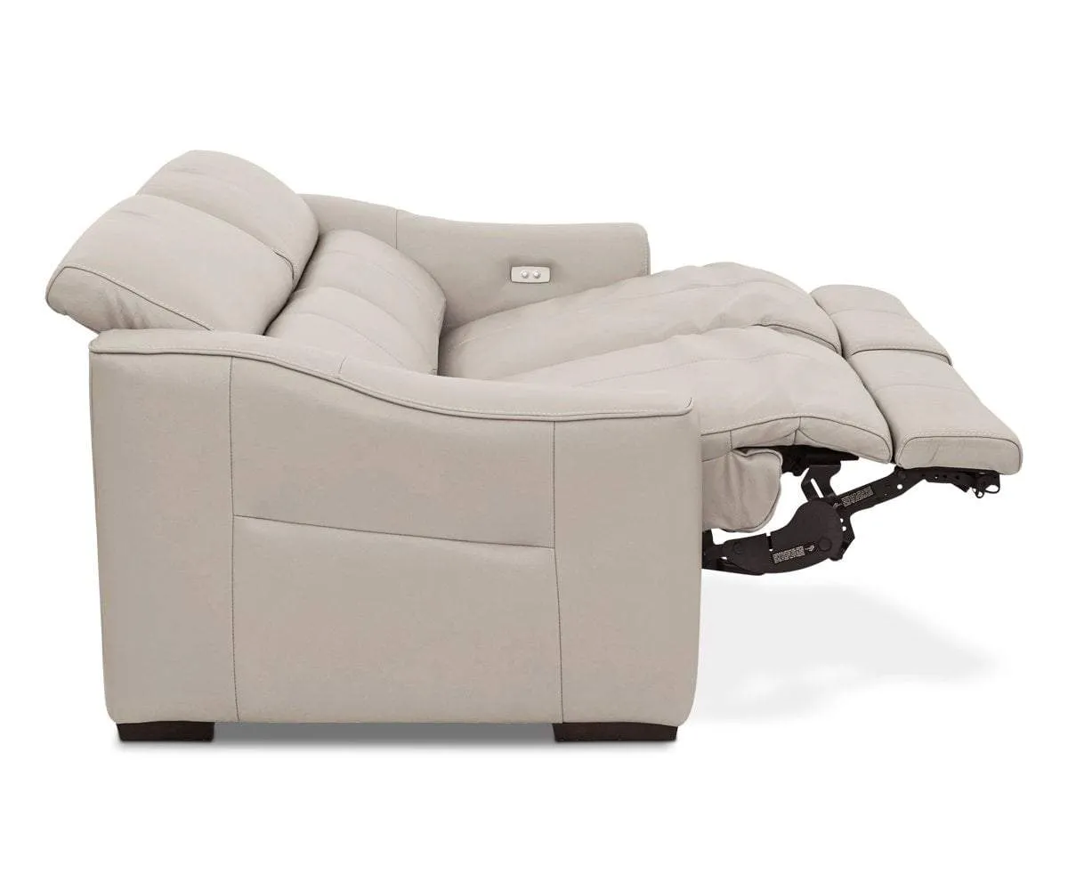 Megalo Leather Power Reclining Sofa