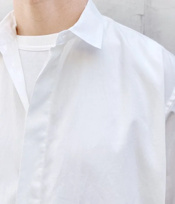MHL./GARMENT DYE BASIC JERSEY TANK (WHITE)