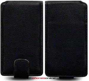 Nokia Lumia 900 Leather Flip Case Black