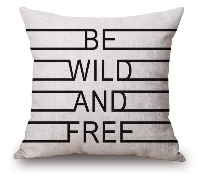 Nordic Geometric Pillow Cases