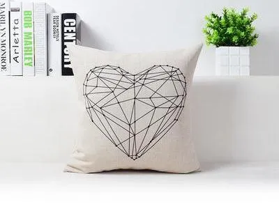 Nordic Geometric Pillow Cases