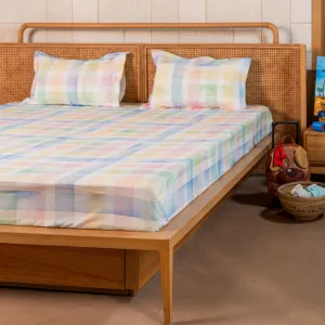 Passport To Wonderland  Bed Sheet (Single/Double/King/Fitted/Crib)