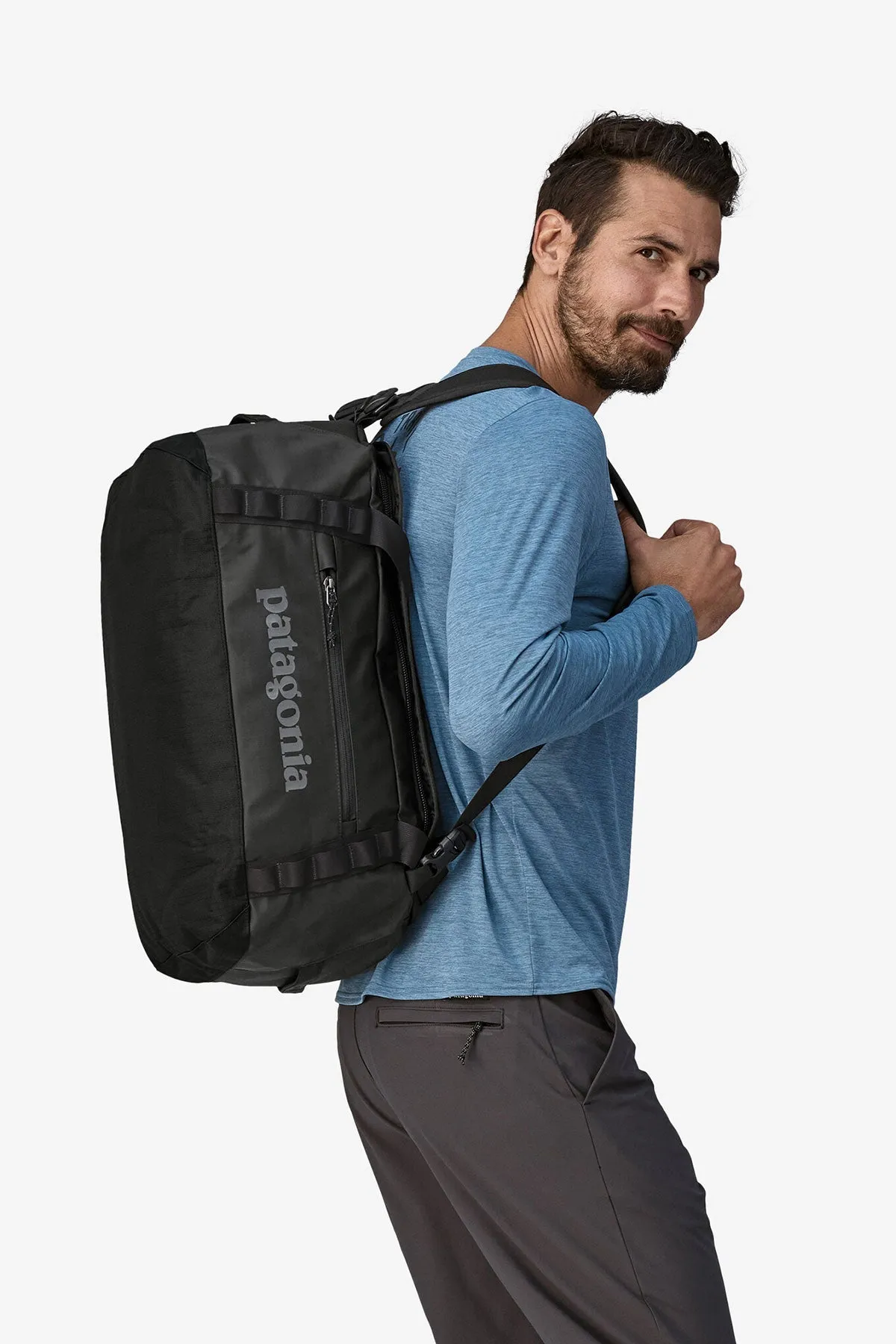 Patagonia Black Hole Custom Duffels 40L, Matte Black