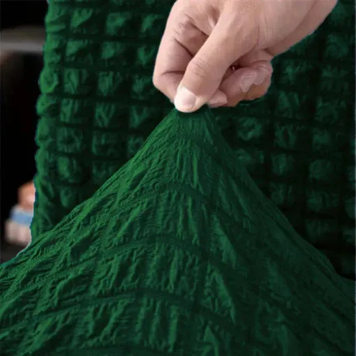 Persian Style Bubble Sofa Cover - Green