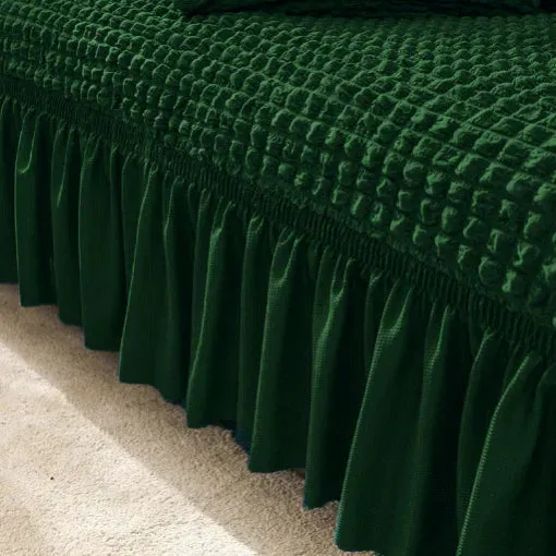 Persian Style Bubble Sofa Cover - Green