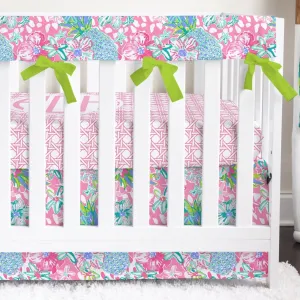 Preppy Summer Crib Bedding Set