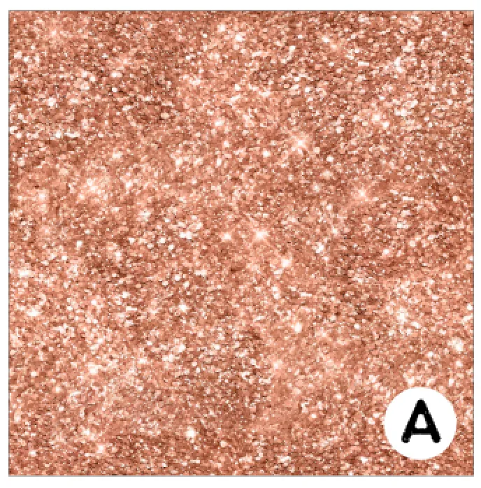 Printed Heat Transfer Vinyl HTV PEACH SHIMMER Pattern