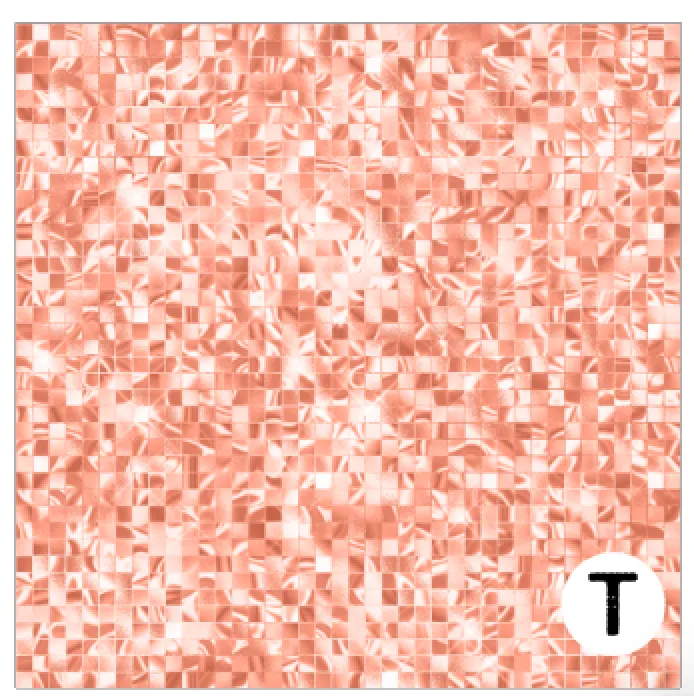 Printed Heat Transfer Vinyl HTV PEACH SHIMMER Pattern