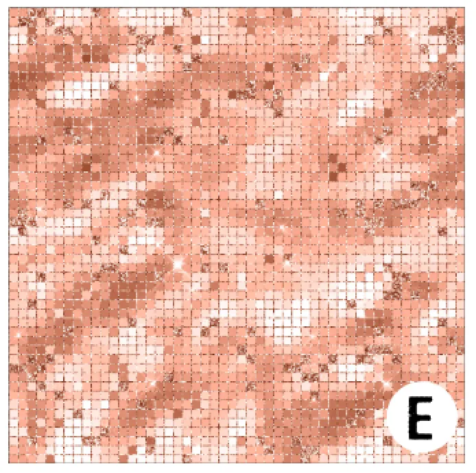 Printed Heat Transfer Vinyl HTV PEACH SHIMMER Pattern