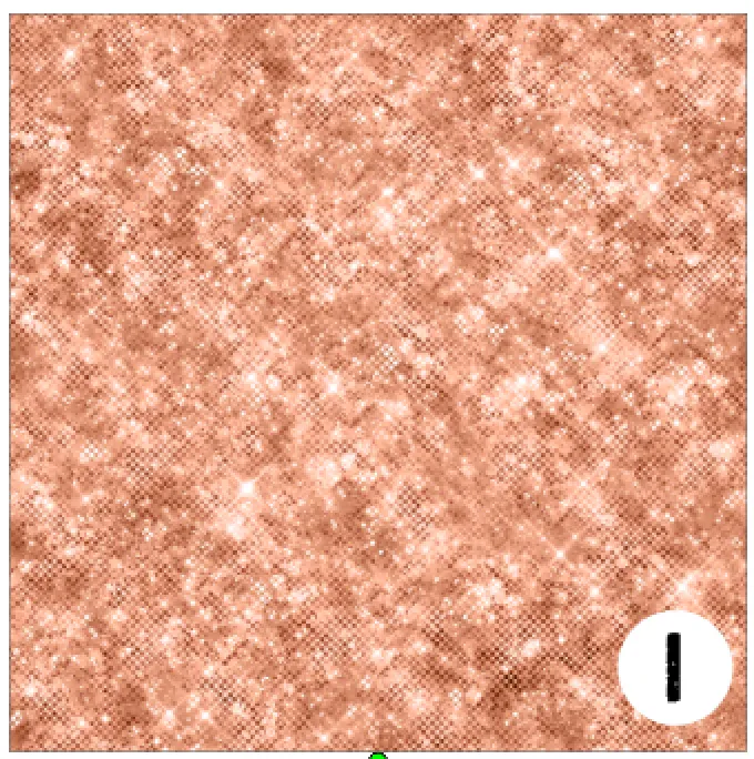 Printed Heat Transfer Vinyl HTV PEACH SHIMMER Pattern