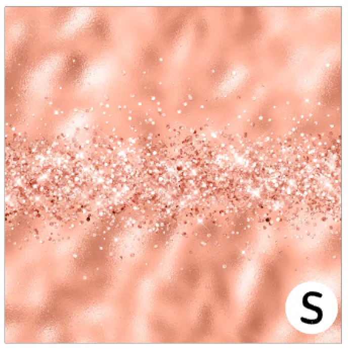 Printed Heat Transfer Vinyl HTV PEACH SHIMMER Pattern