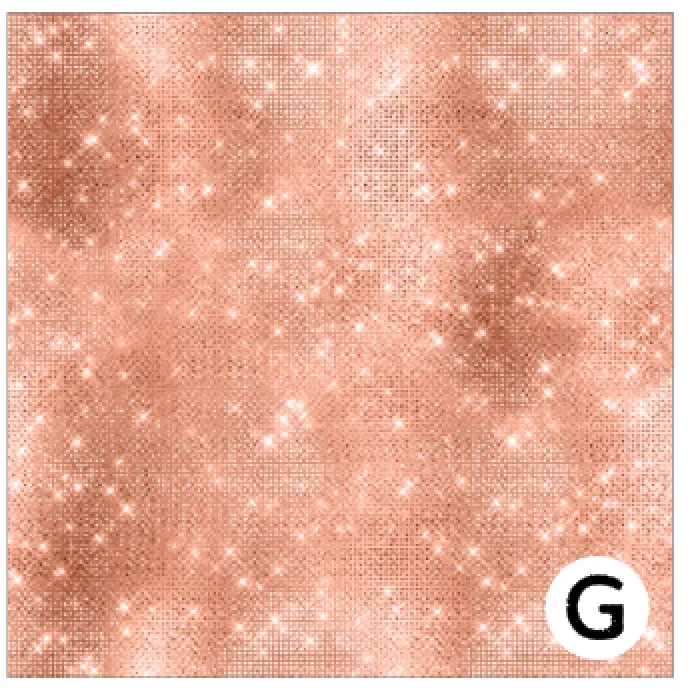 Printed Heat Transfer Vinyl HTV PEACH SHIMMER Pattern