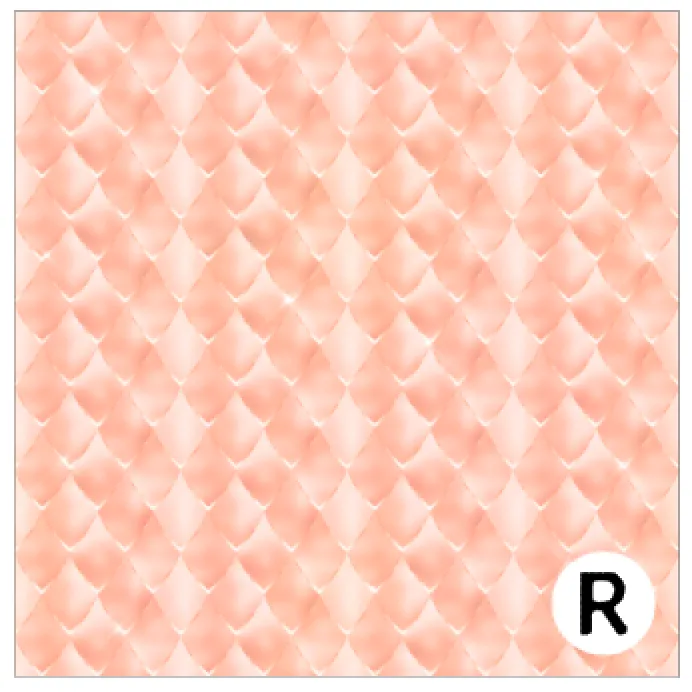 Printed Heat Transfer Vinyl HTV PEACH SHIMMER Pattern