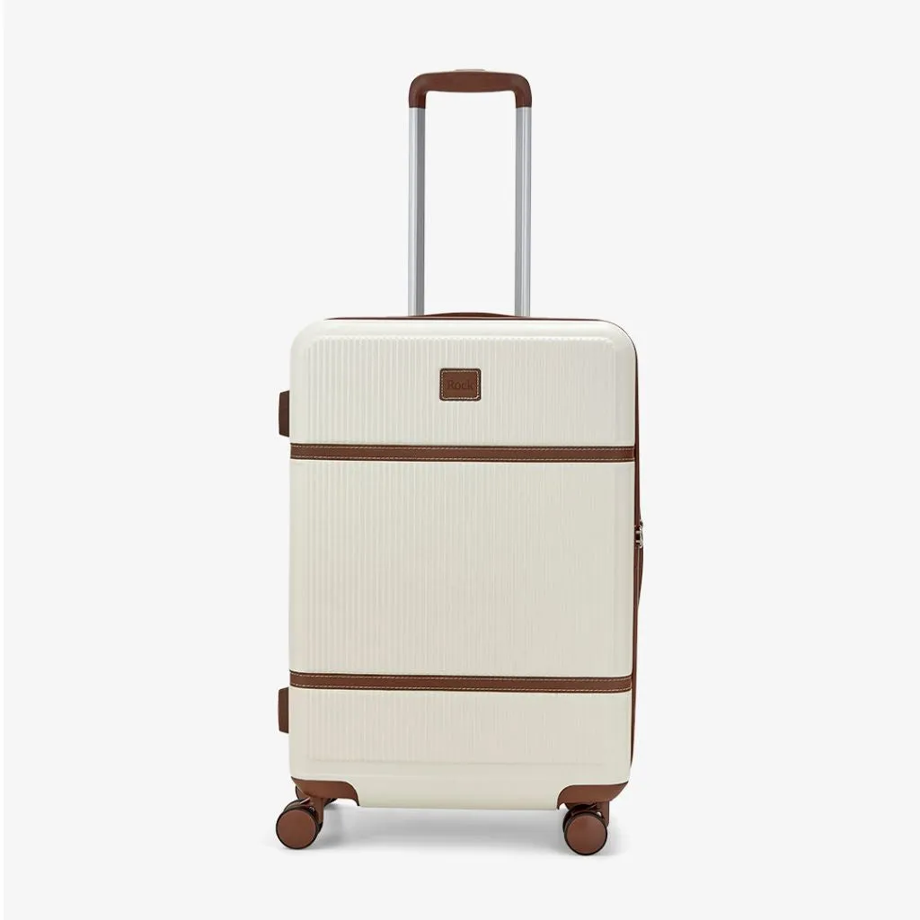 Rock Chelsea 3 Piece Hardsided Luggage - Cream